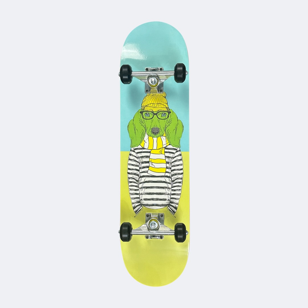 Cool Canine,
Starter Series Skateboard.