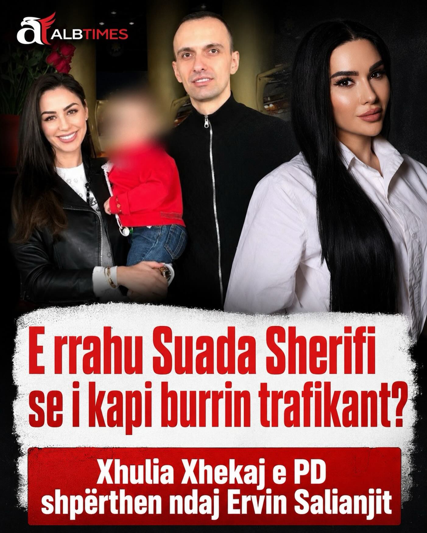 Një konflikt i ri nën brez ka shpërthyer në Partinë Demokratike mes aktivistes së PD-së Xhulia Xhekaj dhe kandidatit të përjashtuar për kryetar të kësaj partie, Ervin Salianji. Prej dy ditësh, në media është publikuar dhe ka nisur të shpërndahet me shpejtësi një lajm, sipas të cilit kandidatja për deputete e PD-së Xhulja Xhekaj është rrahur nga ish misi Suada Sherifi, pasi pretendohet se Xhekaj i ka joshur ish bashkëshortin, Eldi Dizdari, trafikant i njohur kokaine.
Aktivisja e PD-së Xhulja Xhekaj e ka mohuar në komente pretendimin se është rrahur dhe tërhequr zvarrë nga vajza e tezes së saj, Suada Sherifi, për shkak të Eldi Dizdarit. Por, Xhekaj duket se dyshon se pas këtij lajmi mund të qëndrojë Ervin Salianji, pretendent për të marrë drejtimin e PD-së, por që u përjashtua nga Sali Berisha duke e konsideruar tradhtar. Xhekaj ka shpërthyer në sharje dhe epitete ndaj Salianjit, përmes një video të publikuar në profilin e saj në Facebook.
Ndërkaq, nga linja e Salianjit ka dyshime të forta se Xhulja Xhekaj po nxitet nga Sali Berisha dhe Flamur Noka për të sulmuar Salianjin. Në një linjë me retorikën e Berishës dhe Nokës, Xhulja Xhekaj e akuzon Salianjin se është ‘birësuar’ nga pushteti, se ka mbjellë flokët në burg dhe se ka devijuar nga vija e partisë. Një konflikt i ri nën brez ka shpërthyer në Partinë Demokratike mes aktivistes së PD-së Xhulia Xhekaj dhe kandidatit të përjashtuar për kryetar të kësaj partie, Ervin Salianji. Prej dy ditësh, në media është publikuar dhe ka nisur të shpërndahet me shpejtësi një lajm, sipas të cilit kandidatja për deputete e PD-së Xhulja Xhekaj është rrahur nga ish misi Suada Sherifi, pasi pretendohet se Xhekaj i ka joshur ish bashkëshortin, Eldi Dizdari, trafikant i njohur kokaine.
Aktivisja e PD-së Xhulja Xhekaj e ka mohuar në komente pretendimin se është rrahur dhe tërhequr zvarrë nga vajza e tezes së saj, Suada Sherifi, për shkak të Eldi Dizdarit. Por, Xhekaj duket se dyshon se pas këtij lajmi mund të qëndrojë Ervin Salianji, pretendent për të marrë drejtimin e PD-së, por që u përjashtua nga Sali Berisha duke e konsideruar tradhtar. Xhekaj ka shpërthyer në sharje dhe epitete ndaj Salianjit, përmes një video të publikuar në profilin e saj në Facebook.
Ndërkaq, nga linja e Salianjit ka dyshime të forta se Xhulja Xhekaj po nxitet nga Sali Berisha dhe Flamur Noka për të sulmuar Salianjin. Në një linjë me retorikën e Berishës dhe Nokës, Xhulja Xhekaj e akuzon Salianjin se është ‘birësuar’ nga pushteti, se ka mbjellë flokët në burg dhe se ka devijuar nga vija e partisë.